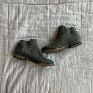 Grey booties